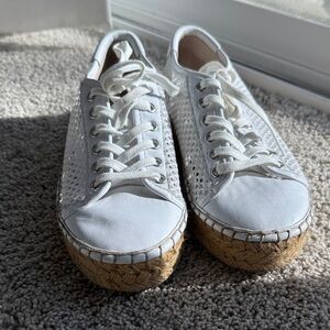 White Espadrille Sneakers